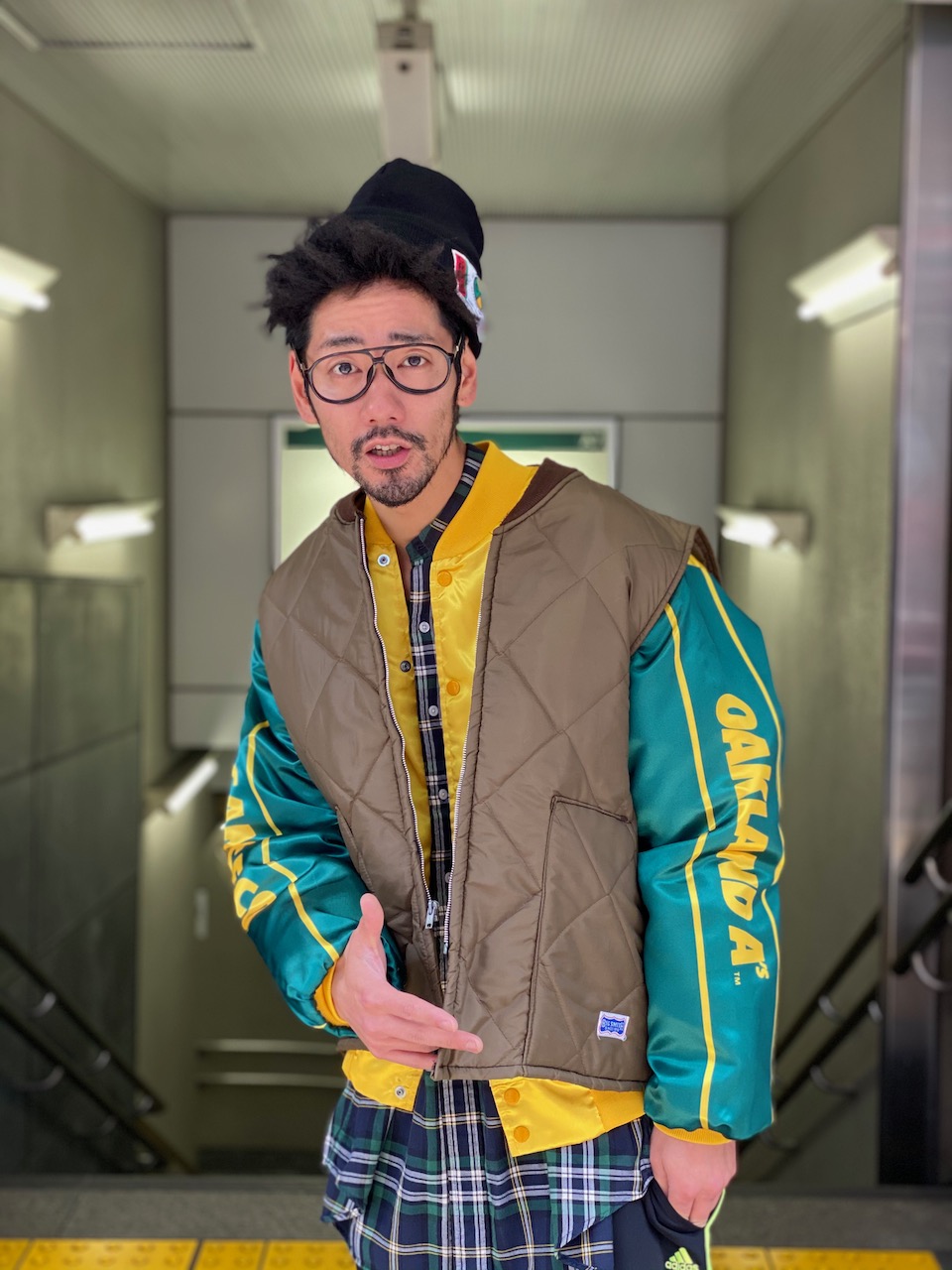 OaklandAsJacket【国内超希少品！】Oakland A's jacket Jose canseco